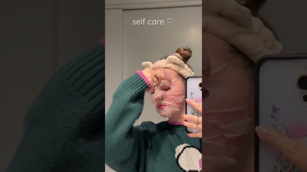 aesthetic self care 🫧 #shorts #fashion #beauty&nbsp;#skincare