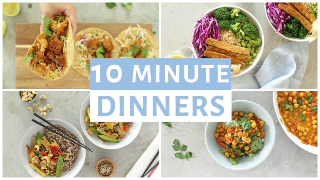EASY 10 Minute Dinner Recipes | Healthy Dinner&nbsp;Ideas