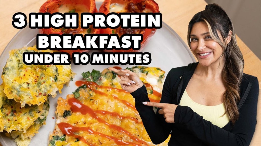 3 Easy Breakfast for Healthy Weightloss! | Low Carb | High&nbsp;Protein
