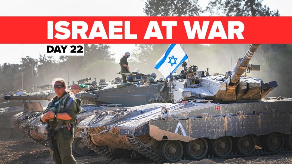Israel at War Day 22 | The Invasion Has&nbsp;Begun