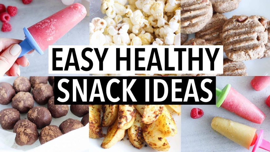 10 EASY HEALTHY SNACK IDEAS (You NEED to try! Low Cal, Healthy,&nbsp;Yum!)