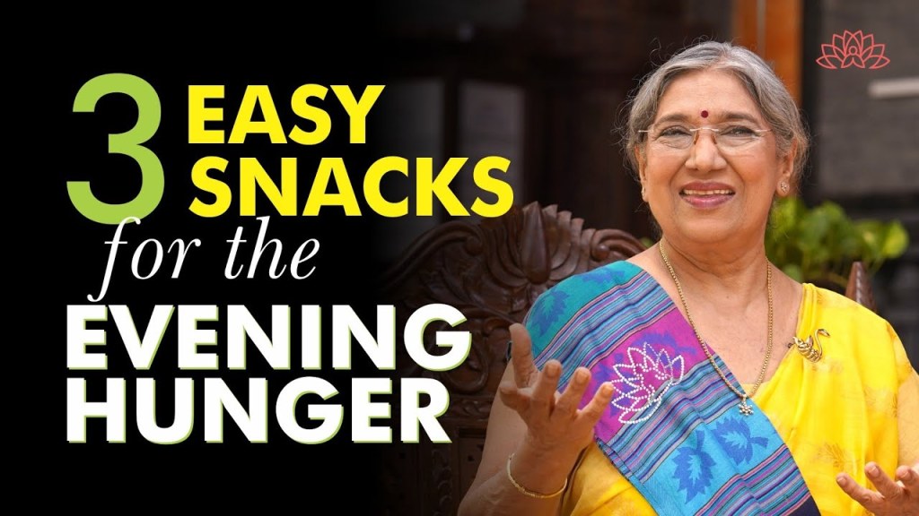 3 Easy Snacks for the Evening Hunger || Dr. Hansaji&nbsp;Yogendra