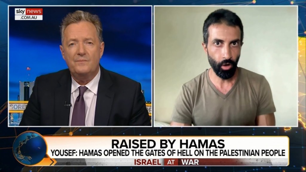 Piers Morgan interviews Hamas founder’s son who became a spy for&nbsp;Israel