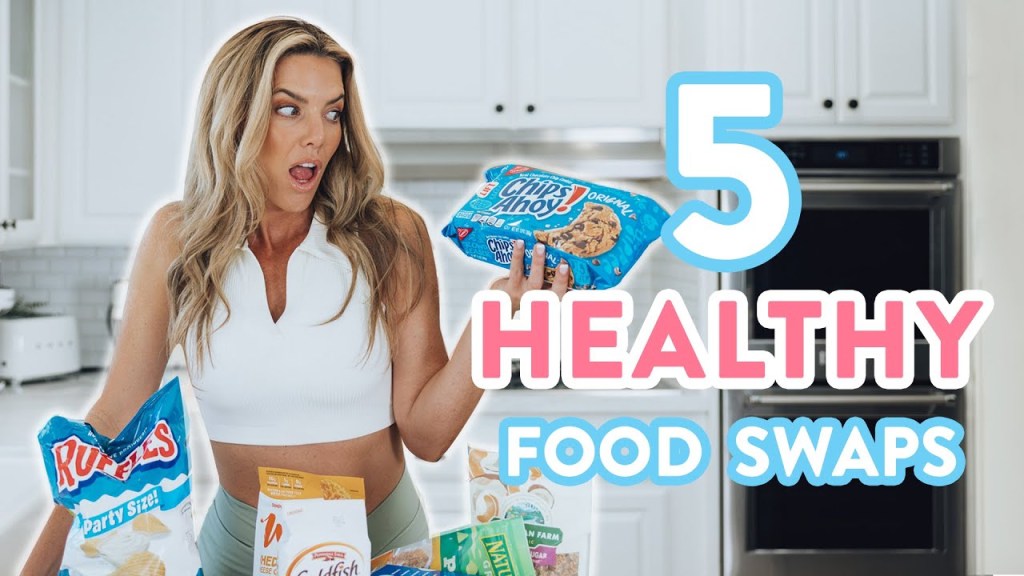 5 Healthy FOOD SWAPS to Lose Weight // Eat This Not That&nbsp;SNACKS