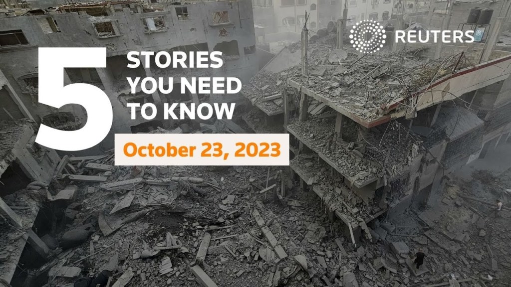 Israel bombards Gaza as war spreads to other fronts, and more: 5stories to know&nbsp;today
