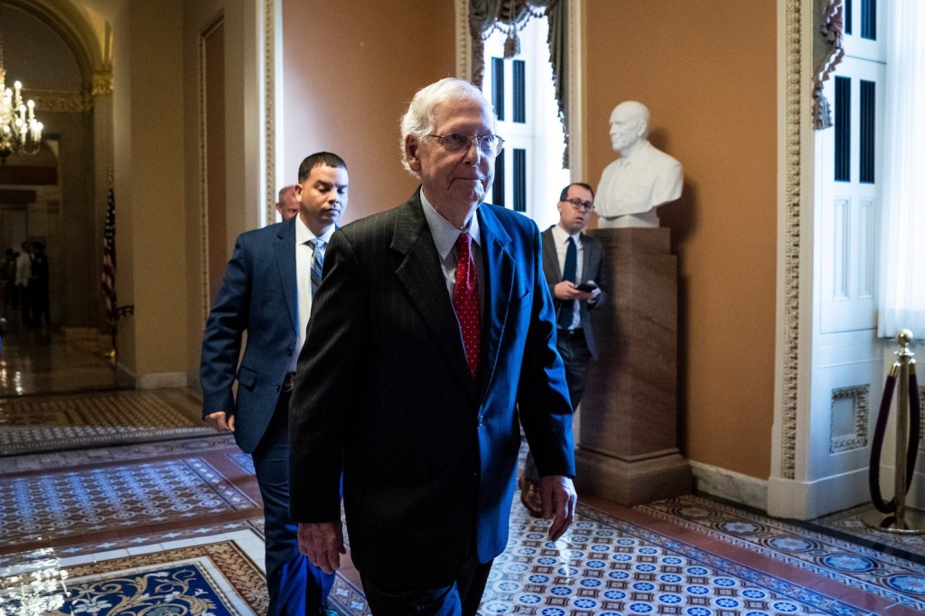 The reason behind Mitch McConnell’s decision to step back from government shutdown negotiations is a topic of&nbsp;curiosity.
