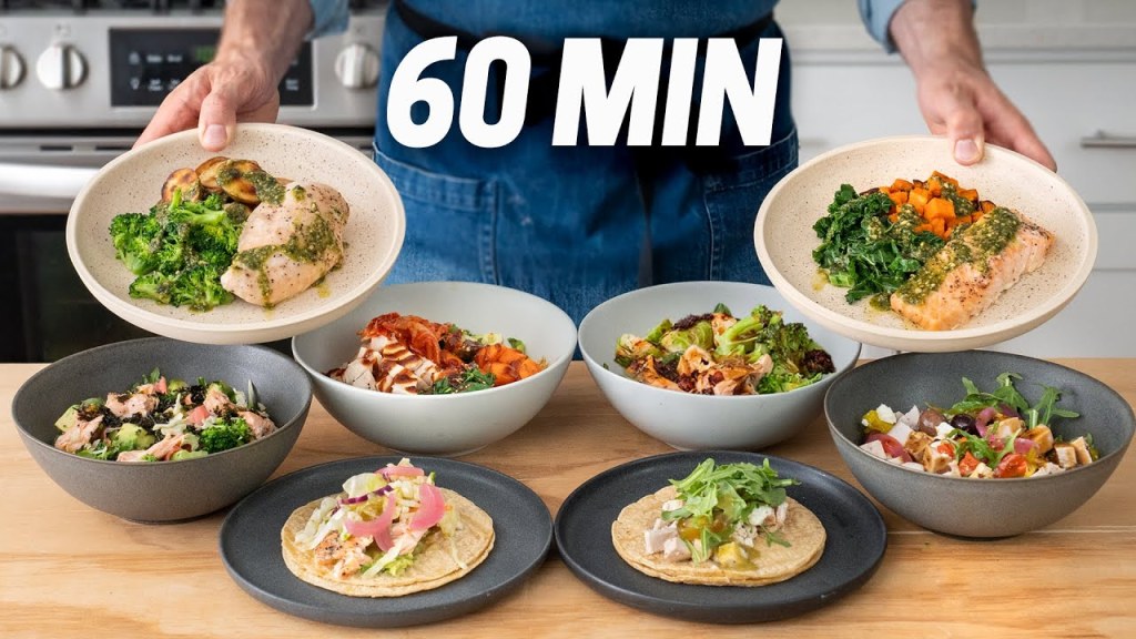 How I Cook 20 Healthy Meals in 1&nbsp;HOUR